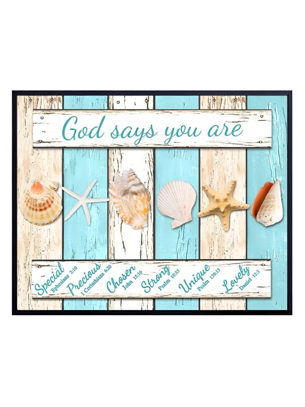 Nautical Religious Wall Art & Decor - Christian Gifts for Women